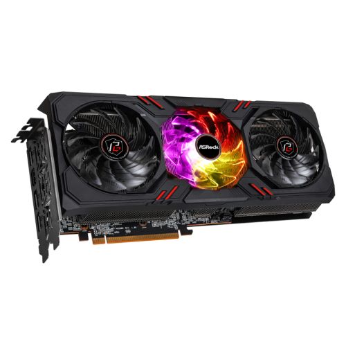 ASRock RX 7600 Phantom Gaming 8GB OC – RDNA 3, 2755MHz, RGB, Triple Fan, PCIe 4.0, 8GB GDDR6